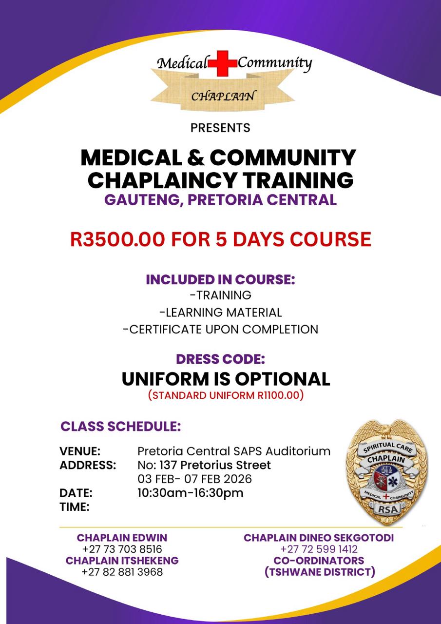 Medical & Community Chaplain Training