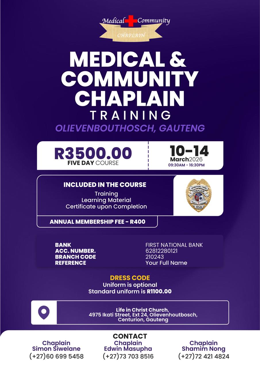 Medical & Community Chaplain Training